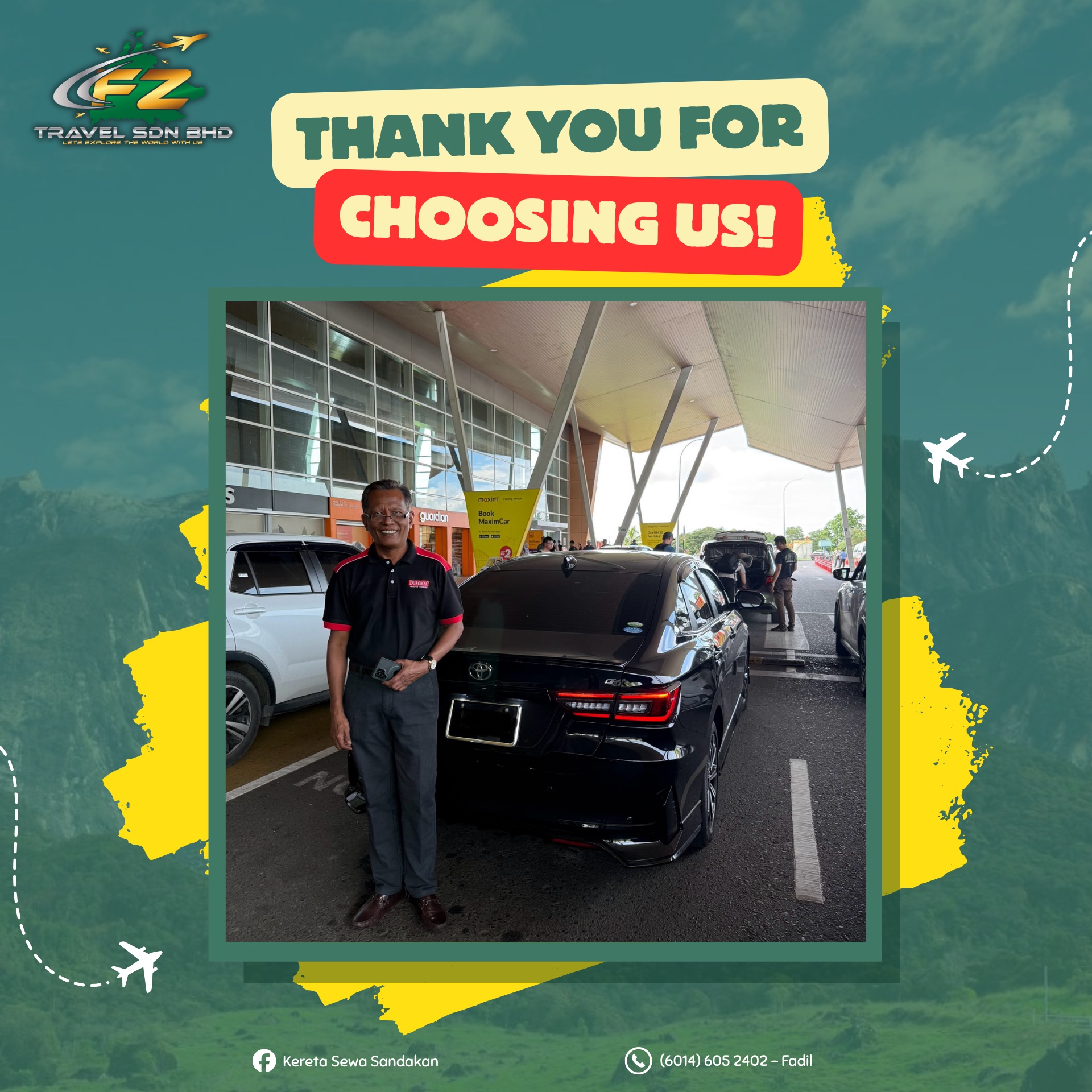 FZ Car Rental SM Posting (Car Delivery) - 104