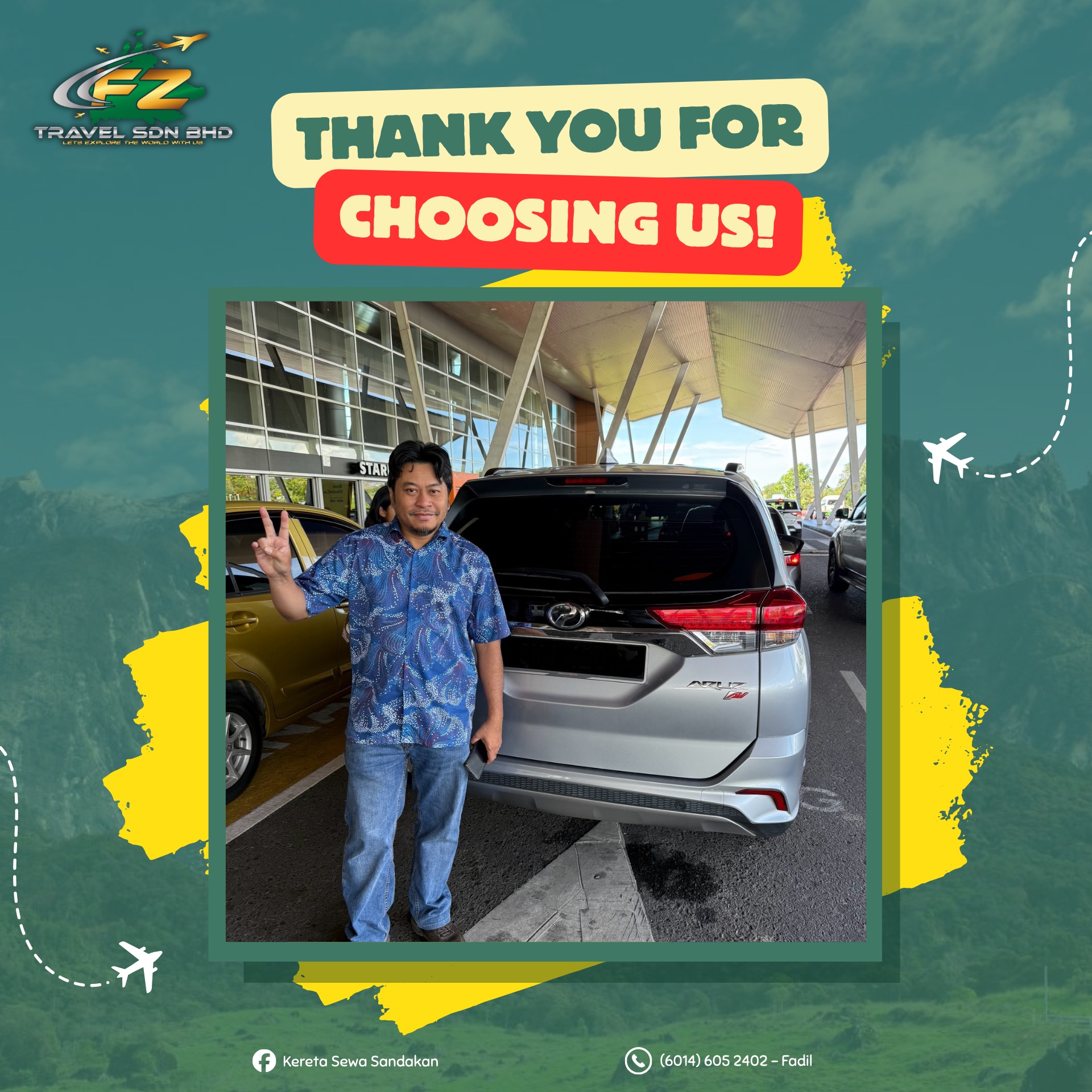 FZ Car Rental SM Posting (Car Delivery) - 106