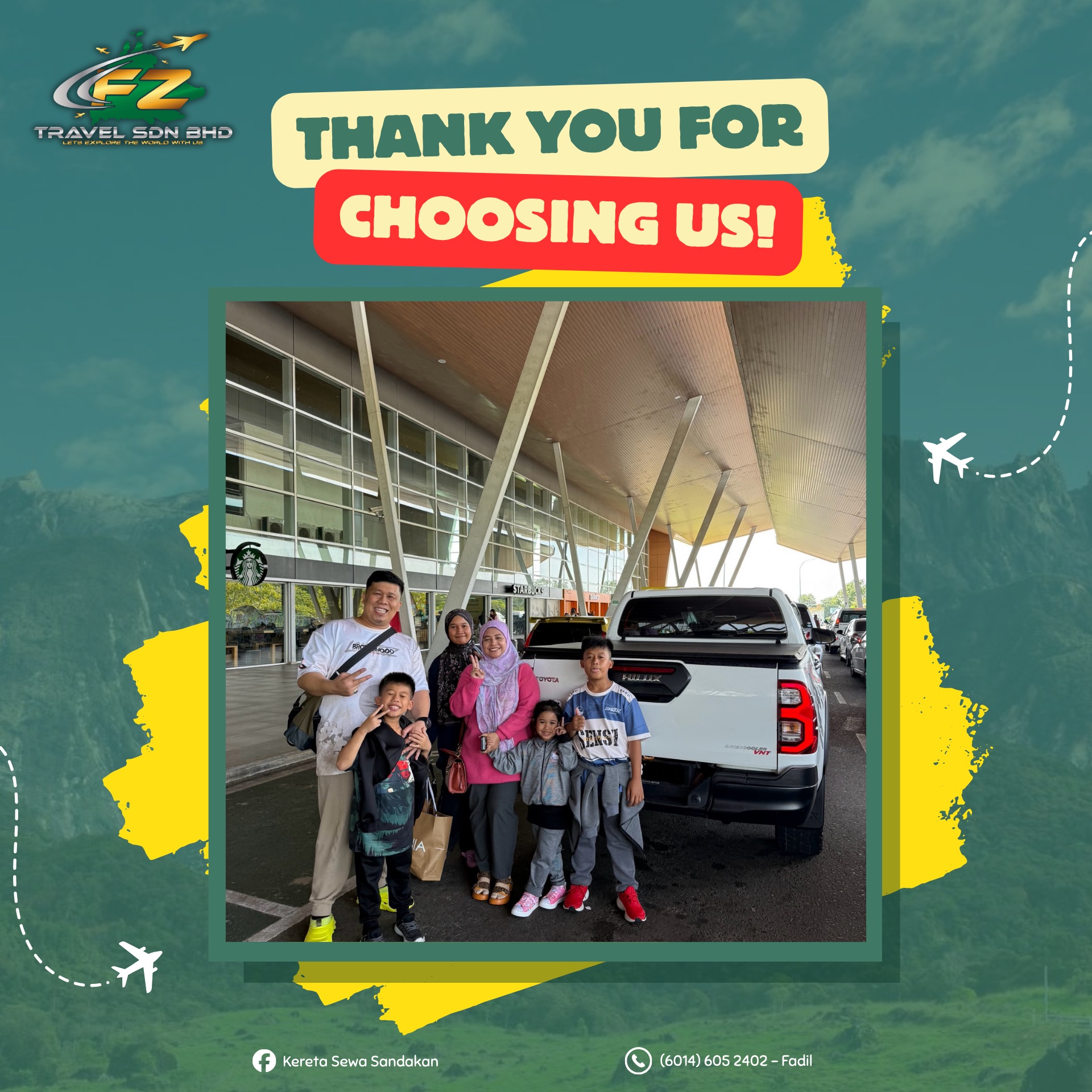 FZ Car Rental SM Posting (Car Delivery) - 101