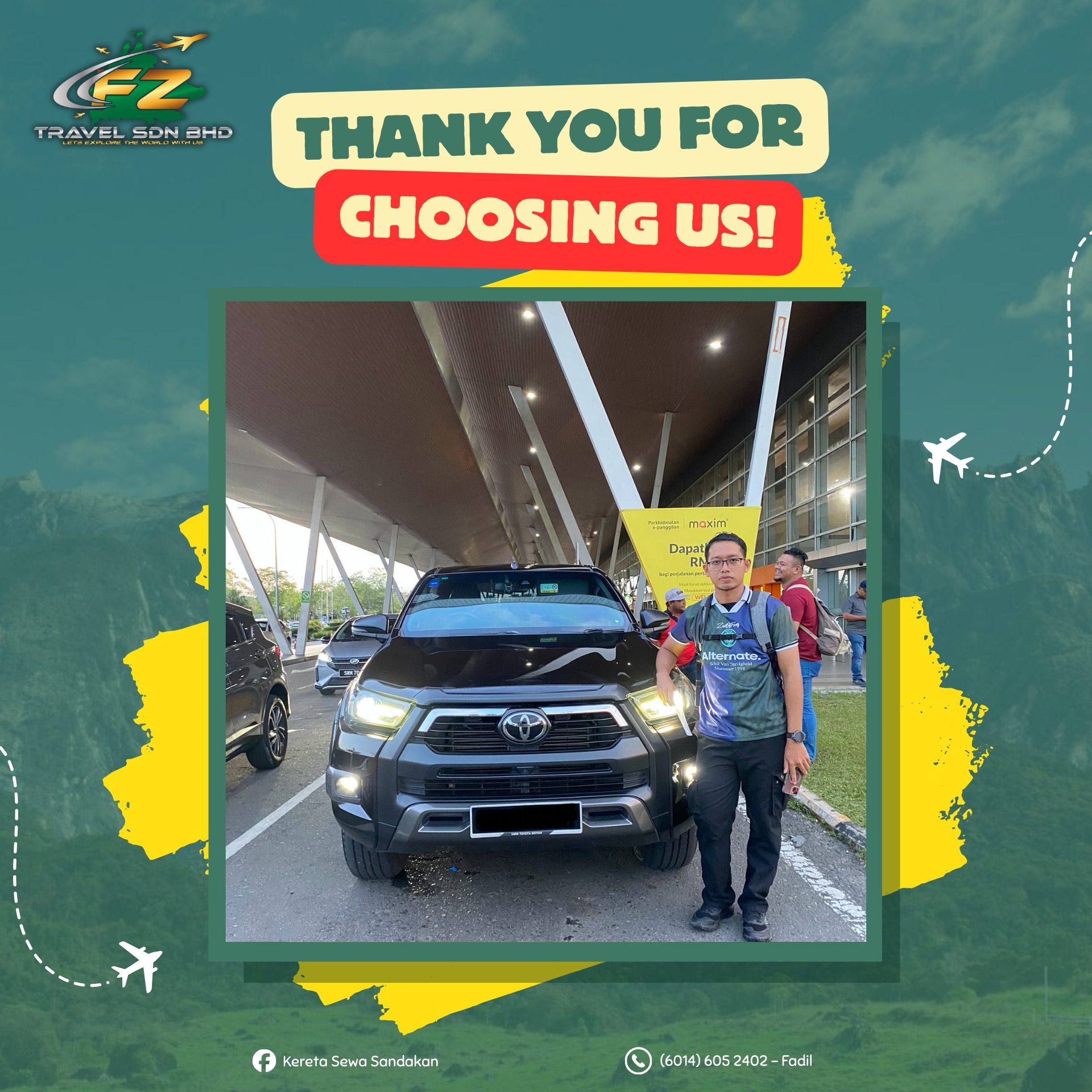 FZ Car Rental SM Posting (Car Delivery) - 94